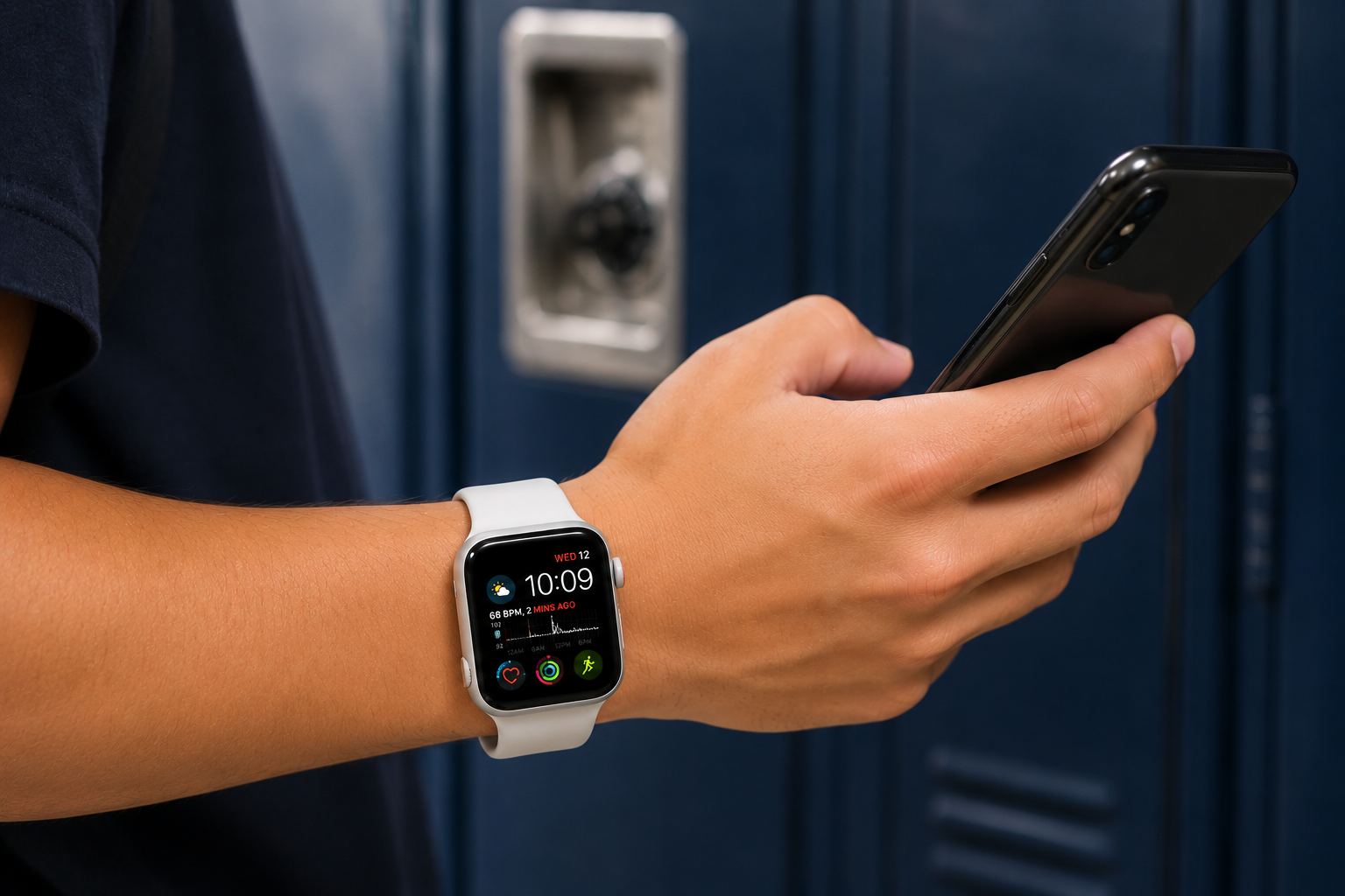 watch and phone